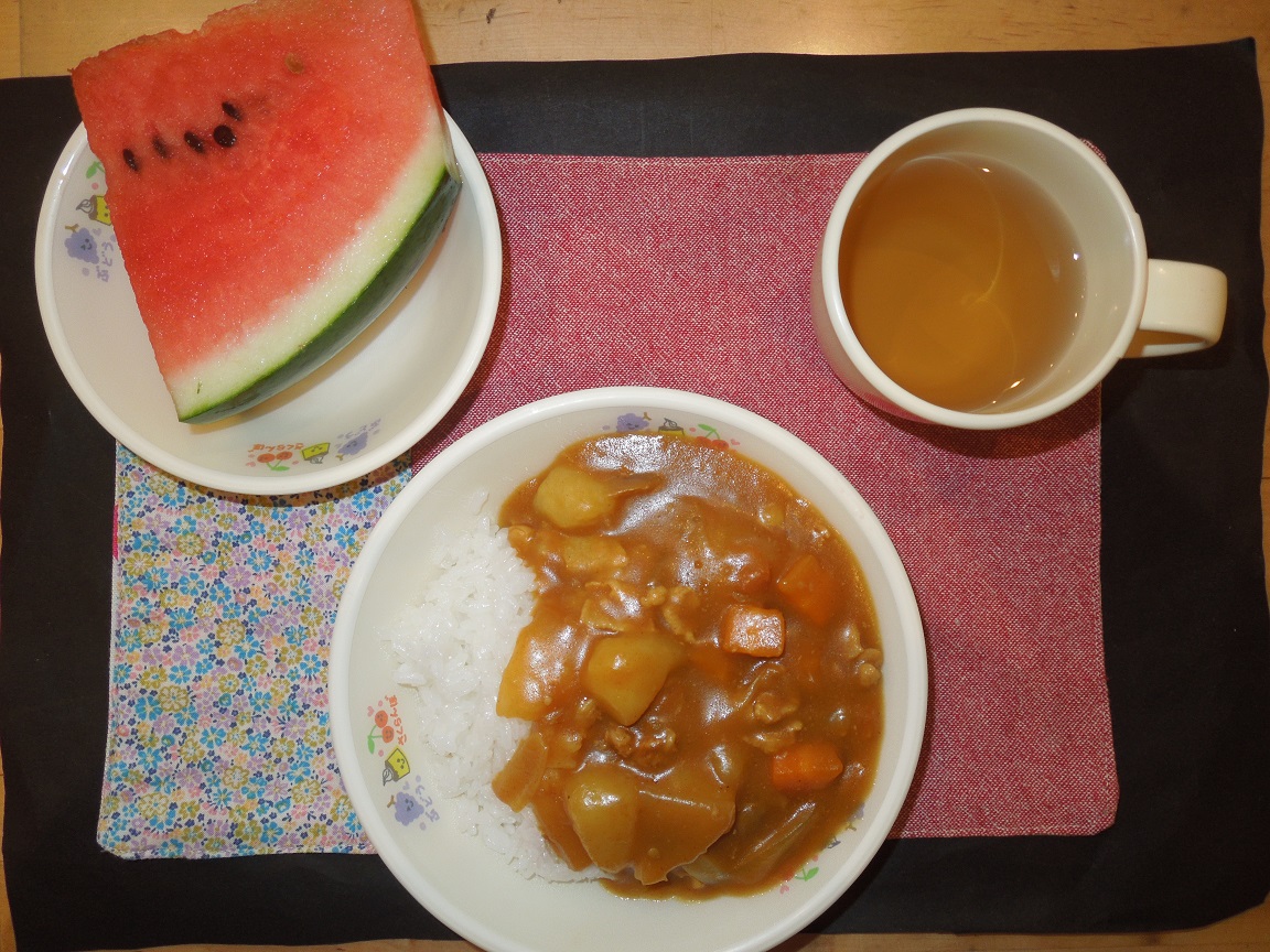 今日の給食 鹿児島県志布志にある幼稚園 しぶし幼稚園