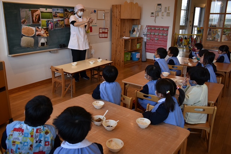 おにぎり にぎにぎ 鹿児島県志布志にある幼稚園 しぶし幼稚園